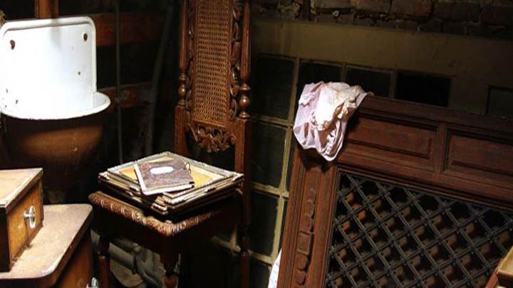 cramped room