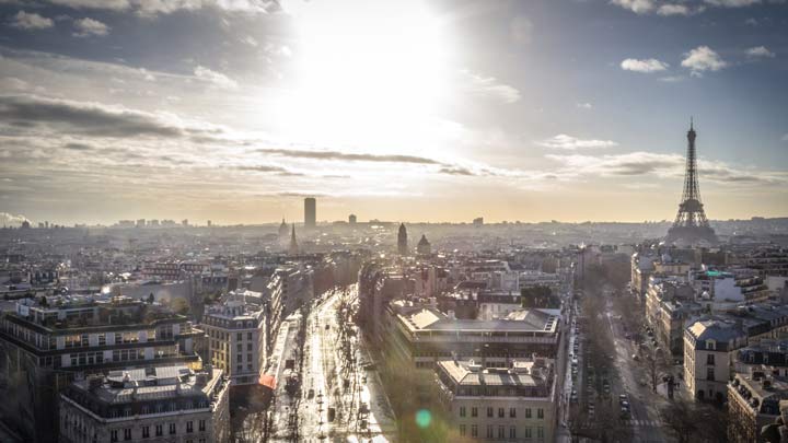 Paris skyline