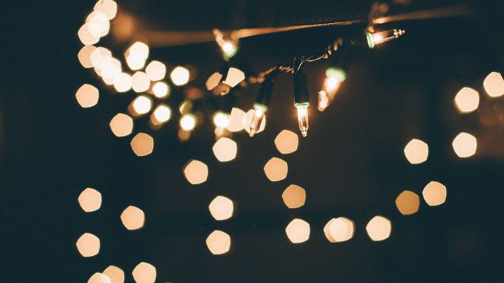 Christmas lights - imagery for "Christmas Eve—" by Deborah Guzzi