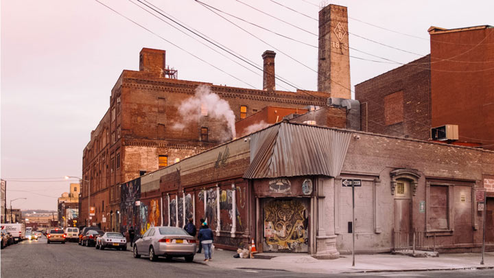 Old street corner - imagery for "The Only Hope of the Jews" by Paul Beckman