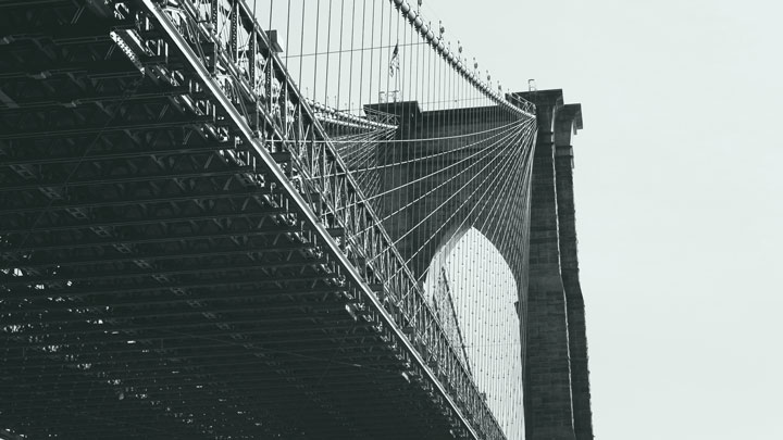Brooklyn bridge - image for "Walker Evans Saves The Bridge" by Benjamin Goluboff