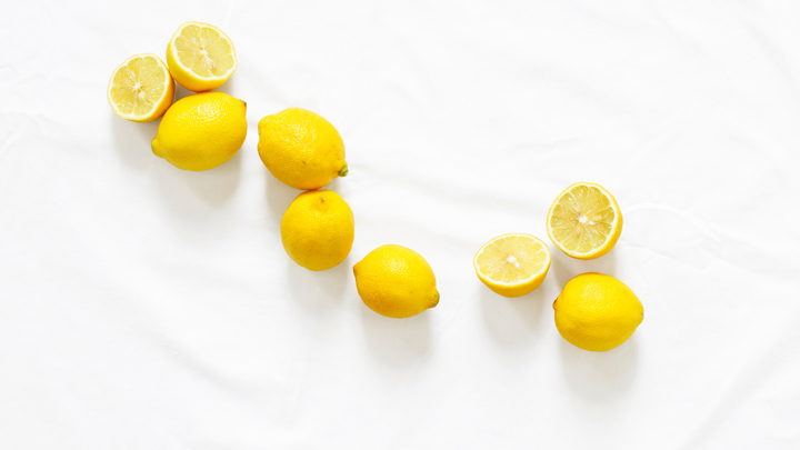 lemons, image for 'Morningtime' by Samuel Lieb